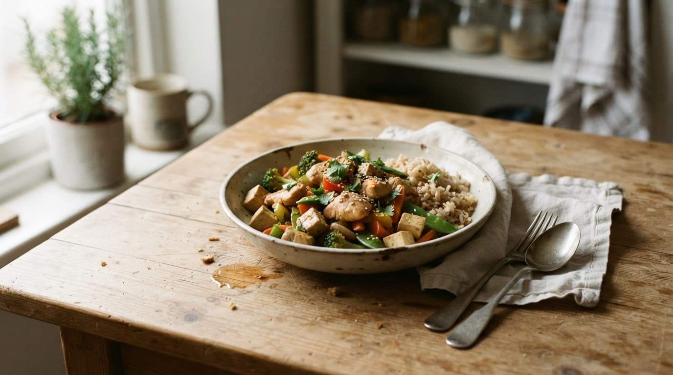 Chicken Stir Fry Vegetables Healthy Recipe That's Actually Good for You