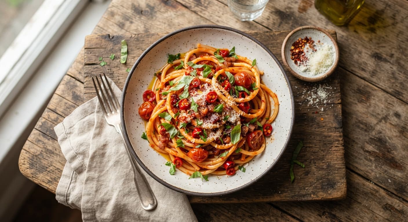 Calabrian Chili Pasta (Spicy & Garlicky)