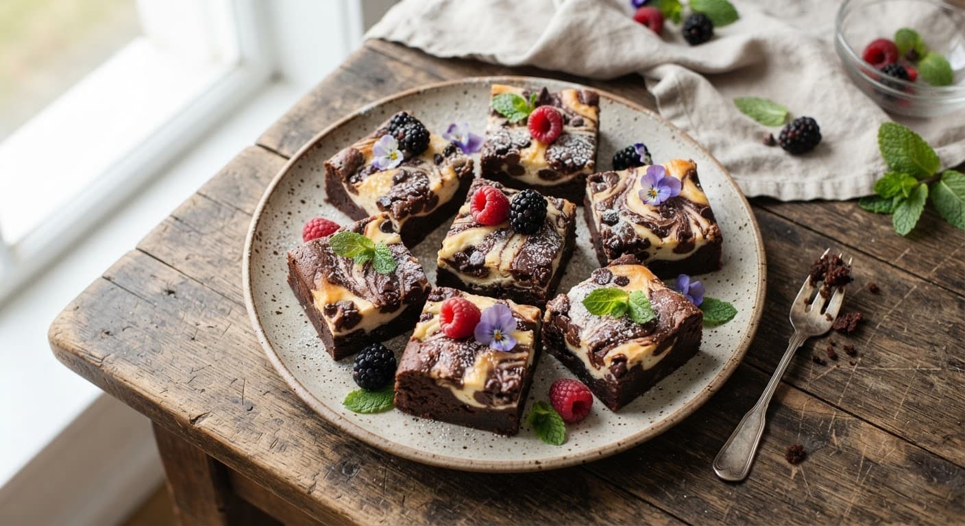 Cheesecake Brownies
