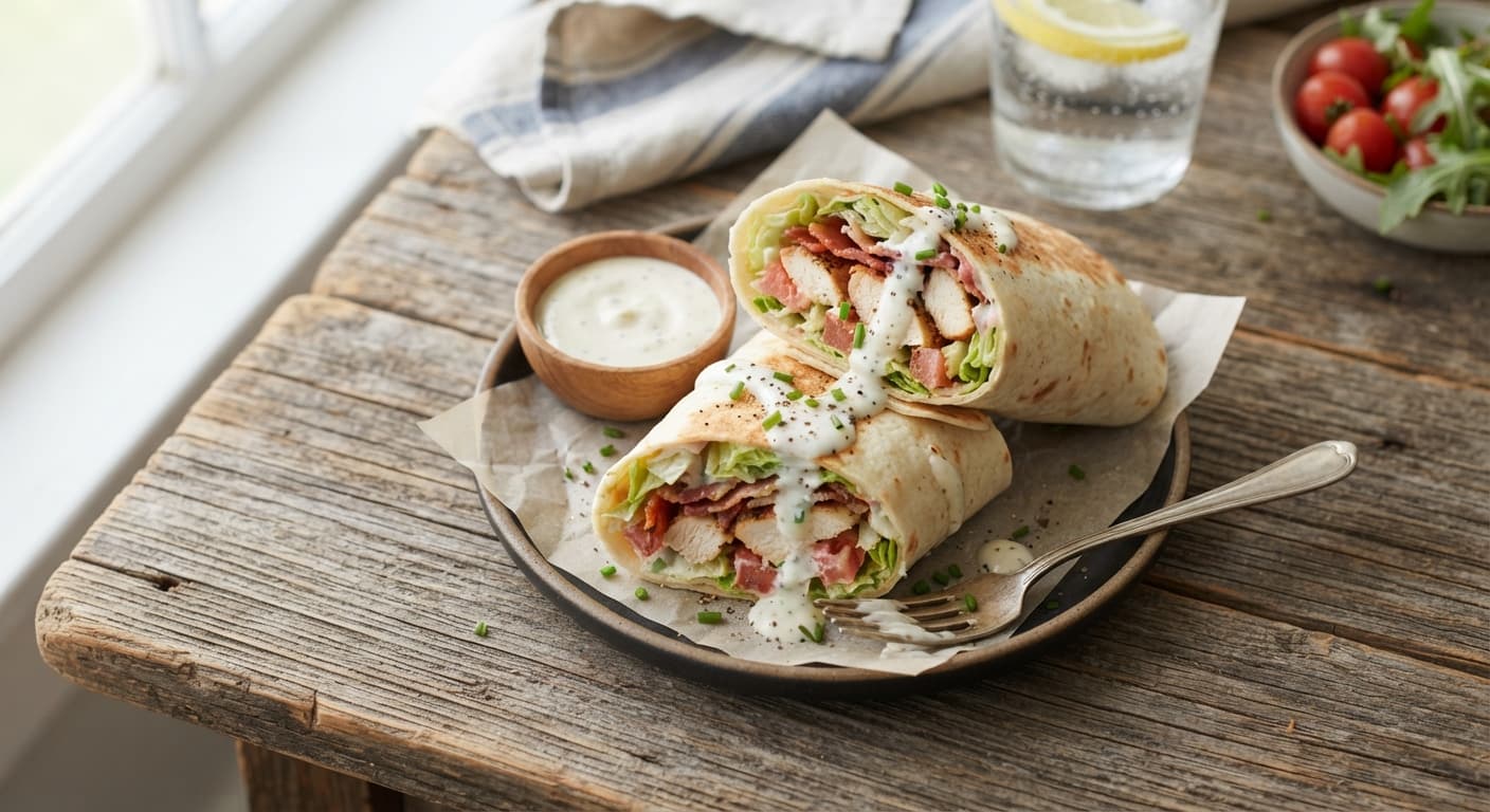 Chicken Bacon Ranch Wrap