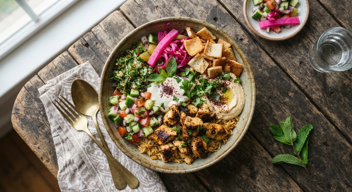 Chicken Shawarma Bowl