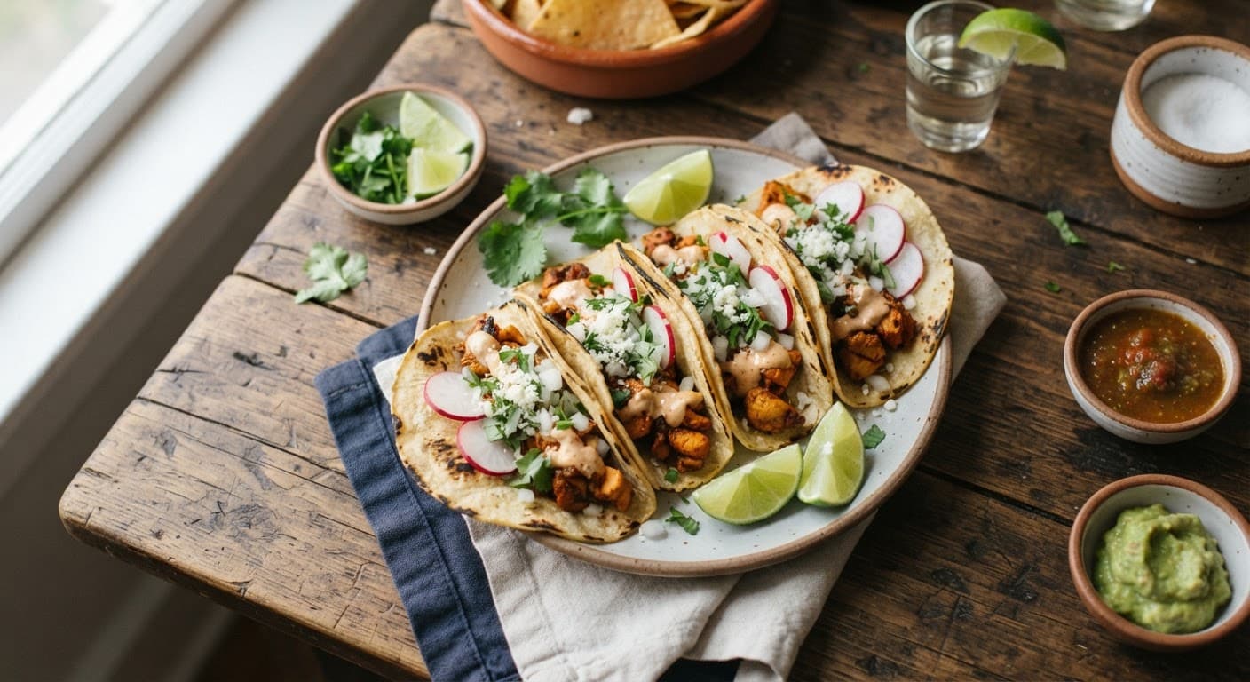 Easy Chicken Street Tacos