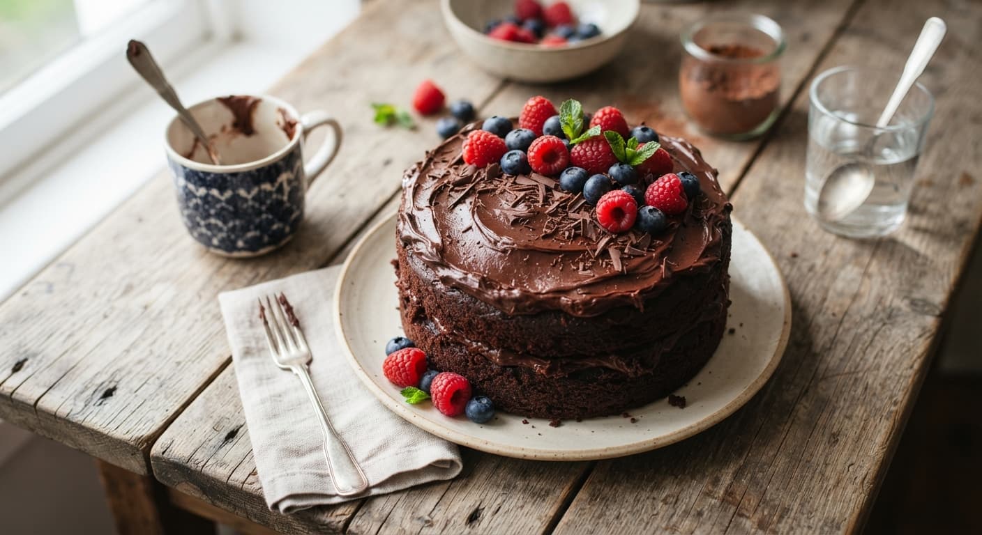 Super Moist Chocolate Cake Recipe